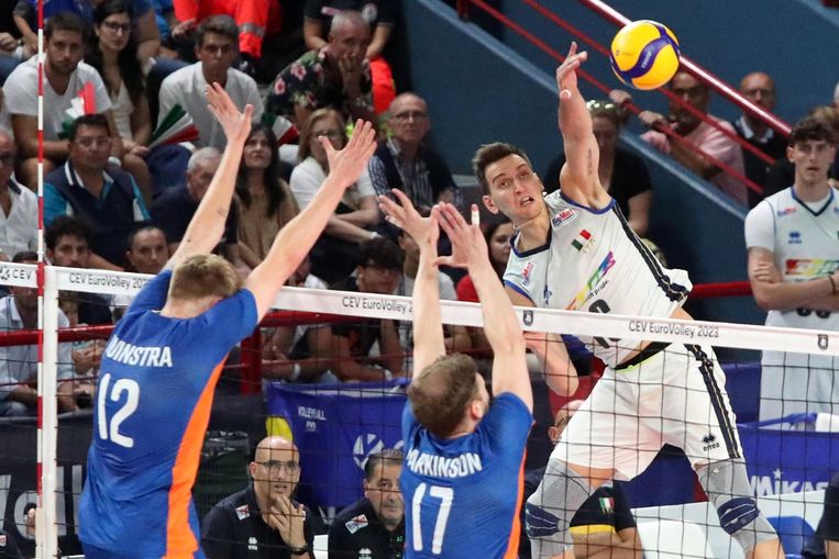 I giocatori di pallavolo hanno perso contro l’Italia agli Europei