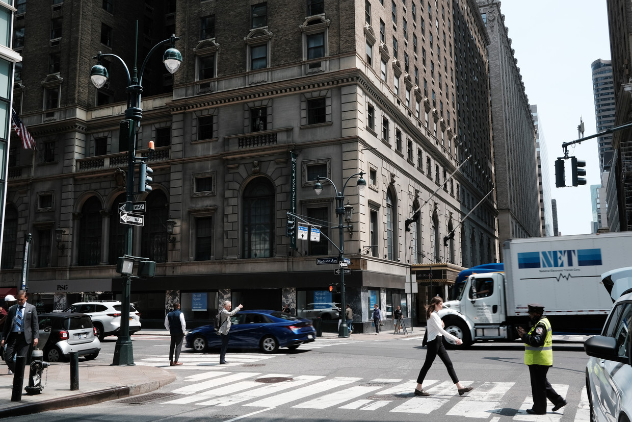 Lo storico Roosevelt Hotel di New York.  Immagine Getty Images