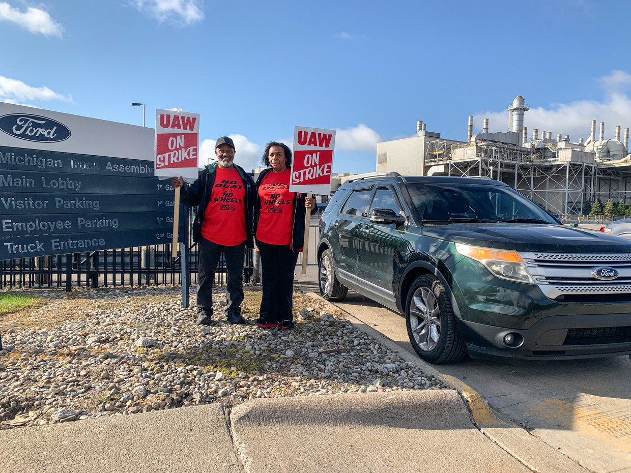 Bij de Grote Drie van de Amerikaanse autoindustrie zijn de arbeiders