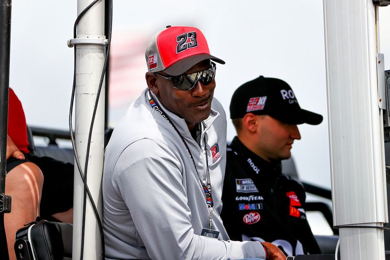 Motorsports fan Michael Jordan is determined to add color to NASCAR's white class