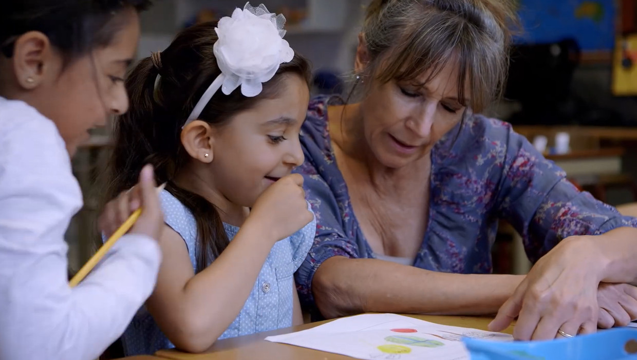 Fragment uit de documentaire De kinderen van juf Kiet. Beeld Youtube