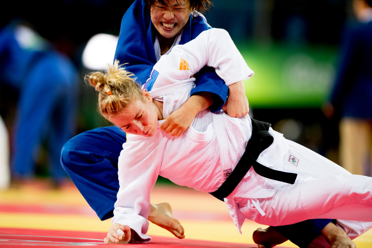 Kim Bolling (sotto) durante le Olimpiadi di Rio.  foto dell'ANB